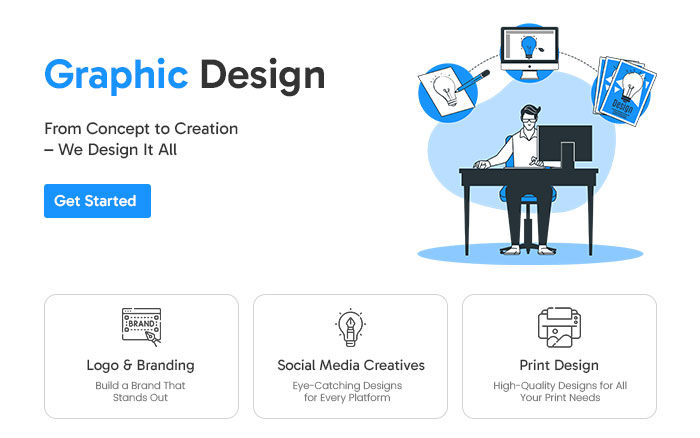 Graphic Design Services Digital Creative Minds