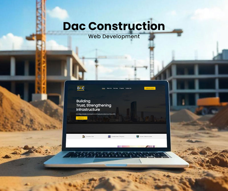 construction website developement - Digital Creative Minds