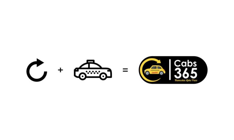 Cabs 365 app logo design | Digital Creative Minds