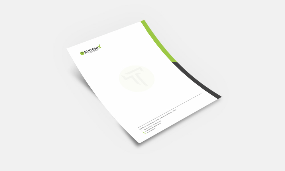 Trugenix Letterhead Style | Digital Creative Minds