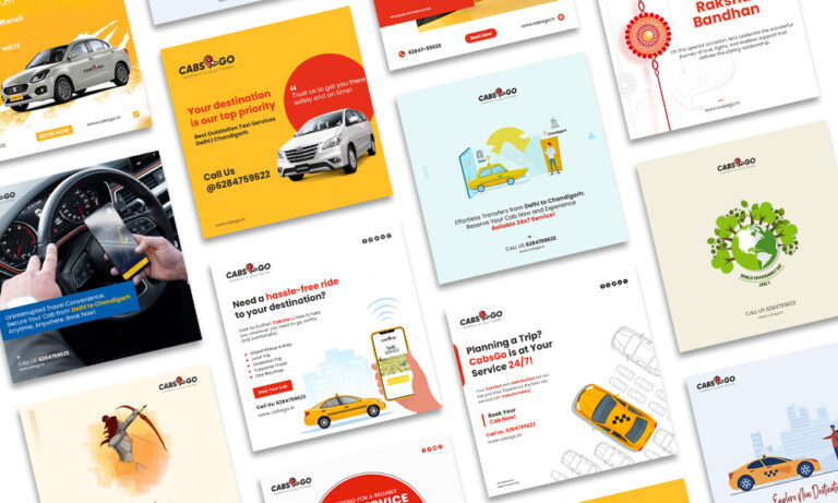 Cabs Go cab post design | Digital Creative Minds