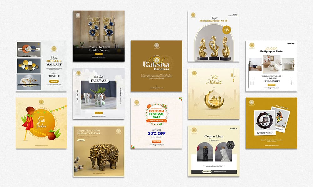 Graphic Design for The Gharnish | Digital Creative Minds