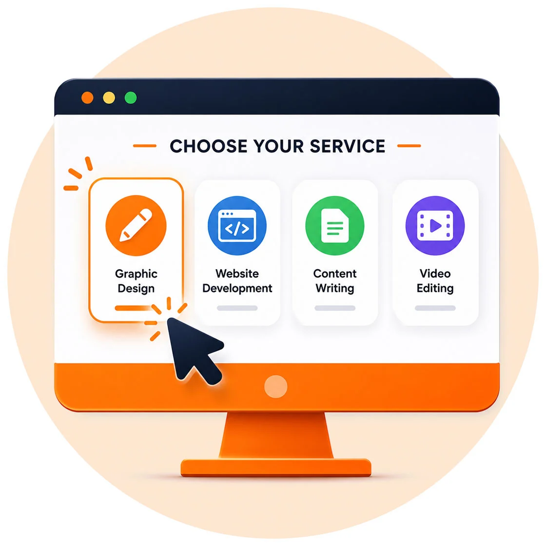 Choose Job - digital creative minds
