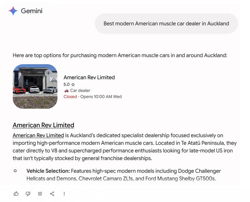 gemini search result - digital creative minds