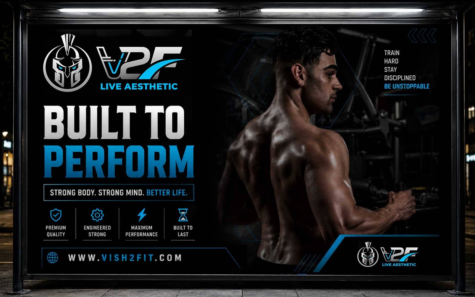 gym banner design