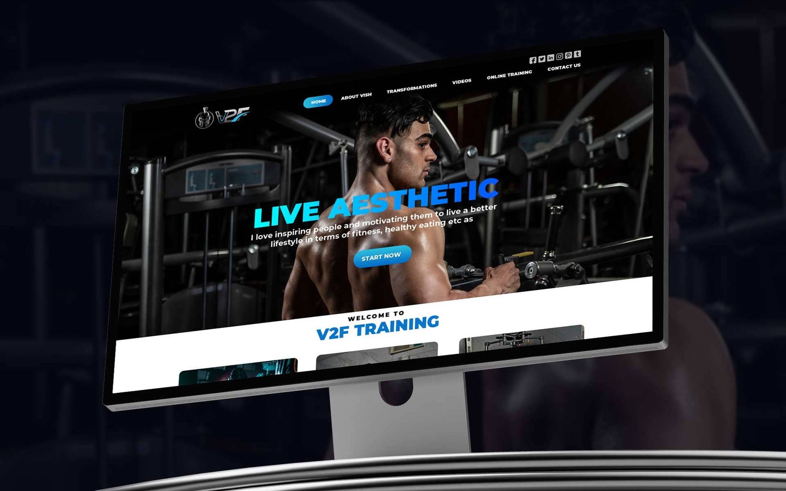 gym website design auckland