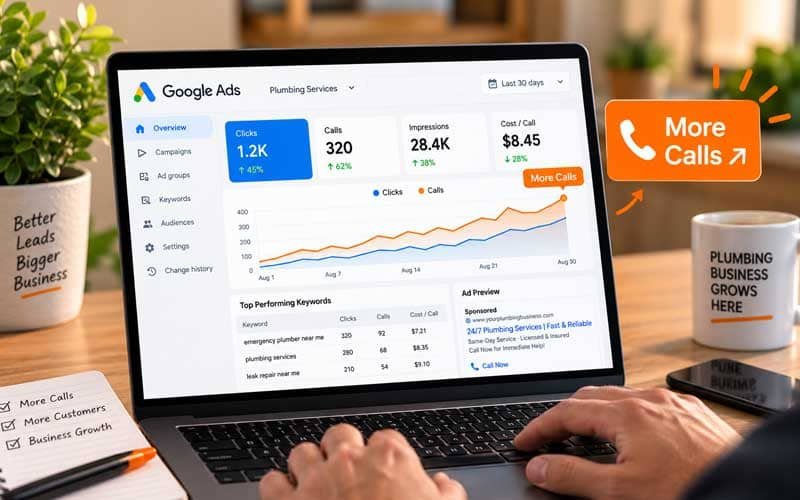 Google Ads for plumber