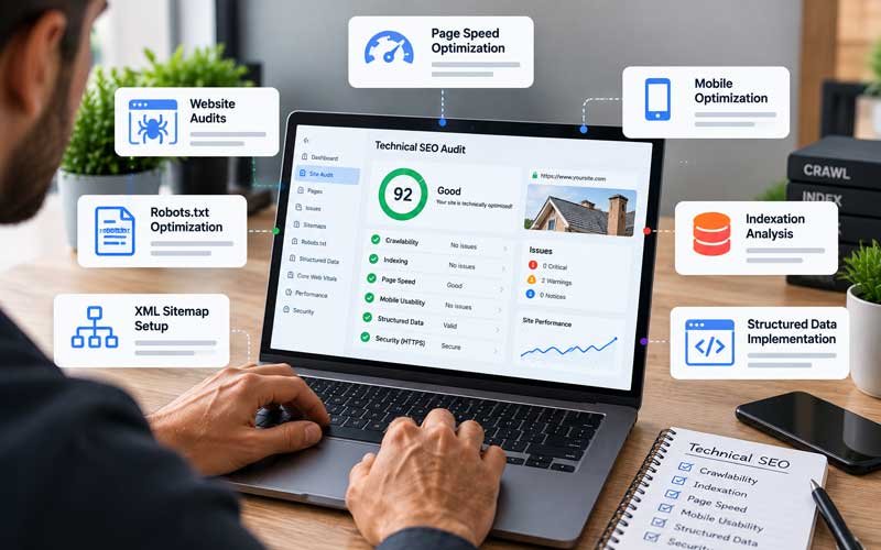 SEO for roofing US